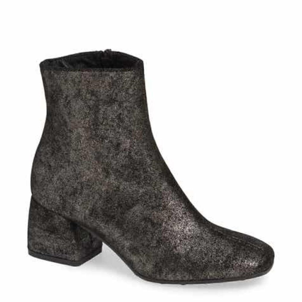 Cordani Womens 8 Black Glitter Ankle Boots